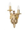 Transparent Metal Novelty Wall Light (Gold)