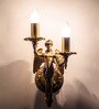 Transparent Metal Novelty Wall Light (Gold)