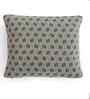 Fossil & Natural 100% Cotton Geometric 16X16 Inches Knitted Cushion Cover