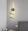 Foster Metal LED Novelty Wall Light (Black)