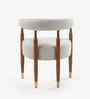 Fou Dining Chair In Sobek Linen Finish