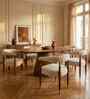 Fou Dining Chair In Sobek Linen Finish