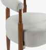 Fou Dining Chair In Sobek Linen Finish