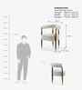 Fou Dining Chair In Sobek Linen Finish