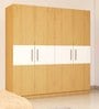 Four Door Wardrobe in Asian Maple Finish in Marine Ply