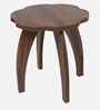 Eldrin End Table in Brown Finish