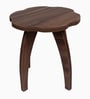 Eldrin End Table in Brown Finish