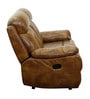 4 Square 2 Seater Recliner in Brown Colour
