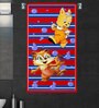 Fox Bath Towel in Red colour