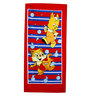 Fox Bath Towel in Red colour