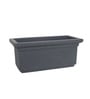 Grey German Polymer Rectangular Planter Bt 26 Inch
