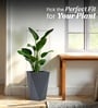 Grey German Polymer Diamond Shape Planter Dmd 18 Inch