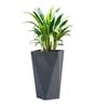 Grey German Polymer Diamond Shape Planter Dmd 30 Inch