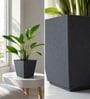 Grey German Polymer Square Planter Gk 10 Inch