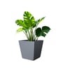 Grey German Polymer Square Planter Gk 16 Inch