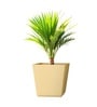 Beige German Polymer Square Planter Gk 24 Inch