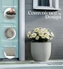 Victoria Grey German Polymer Round Planter Pcup 20 Inch
