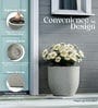 Victoria Grey German Polymer Round Planter Pcup 24 Inch