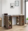 Fozia Writing Table in Grey Oak Finish