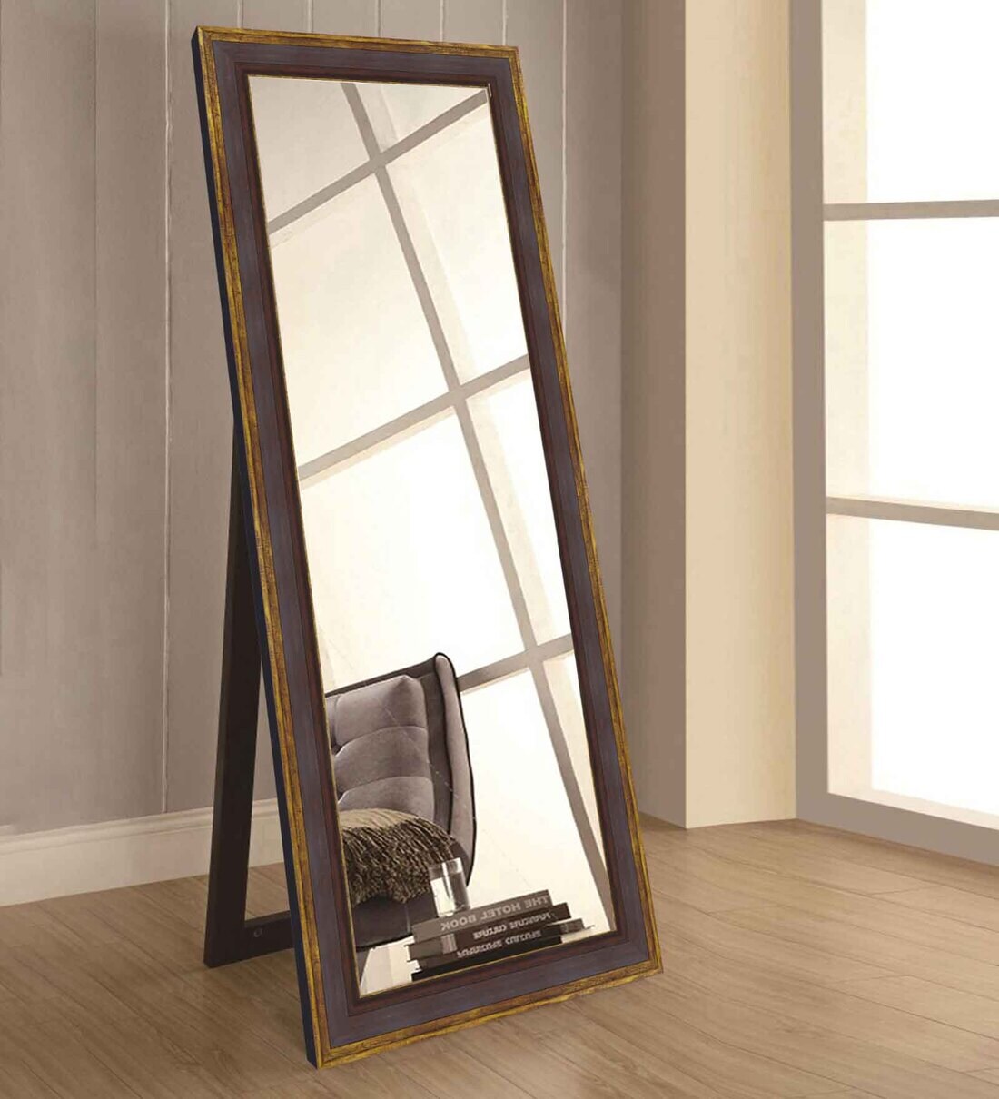 Buy Framed Rectangular Full Length Decorative Wall Mirror By Elegant