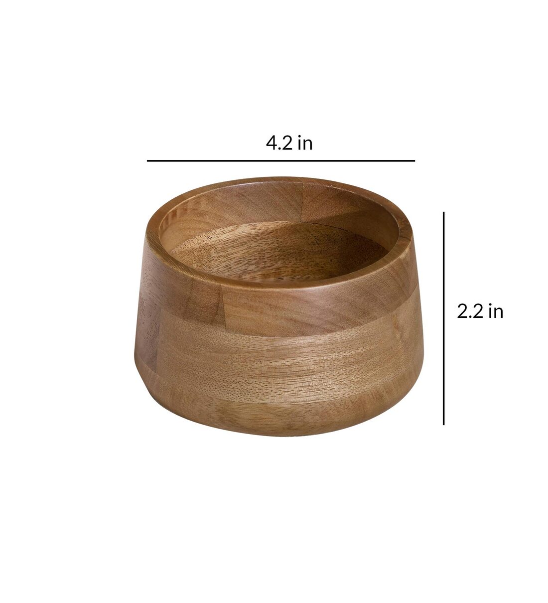 Buy Fravo Wooden Serving Bowl by Ellementry Online Serving Bowls Kitchen and Dining