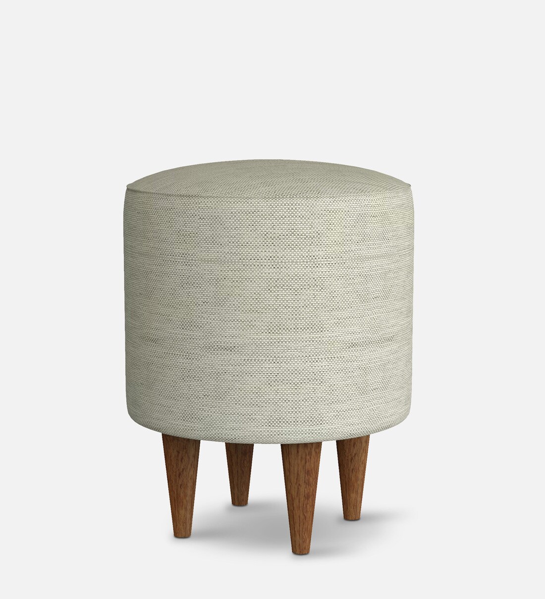 Buy French Fabric Seating Stool in Srilanka Ivory Colour Online