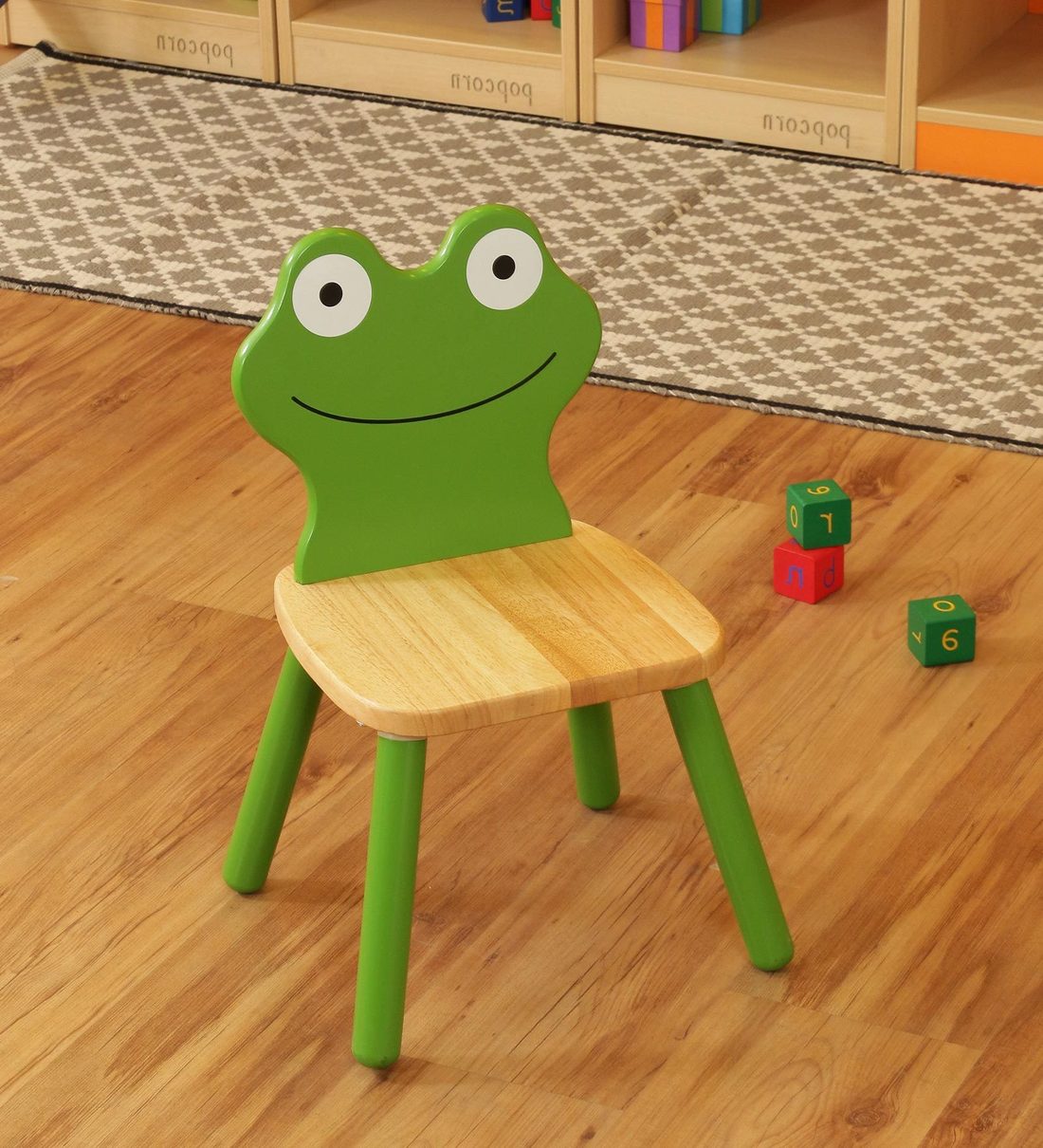 Buy Frog Chair in Green Colour by Popcorn Online Infant Chairs Kids Seating Furniture
