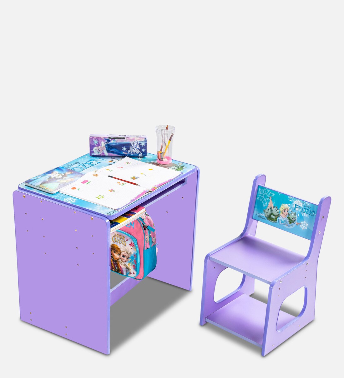 purple kids table