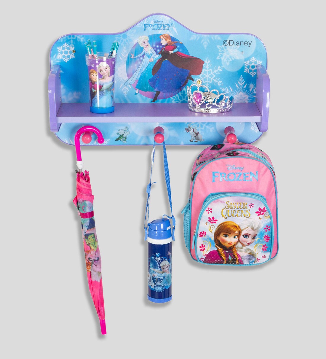 Buy Frozen Kids Wall Shelf By Yipi Disney Online Kids Wall Shelves Kids Wall Shelves Kids Furniture Pepperfry Product