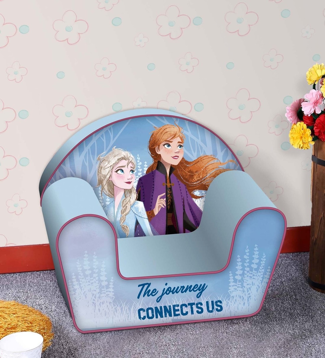 Buy Frozen Sofa with removable cover in Multicolour by Cot & Candy