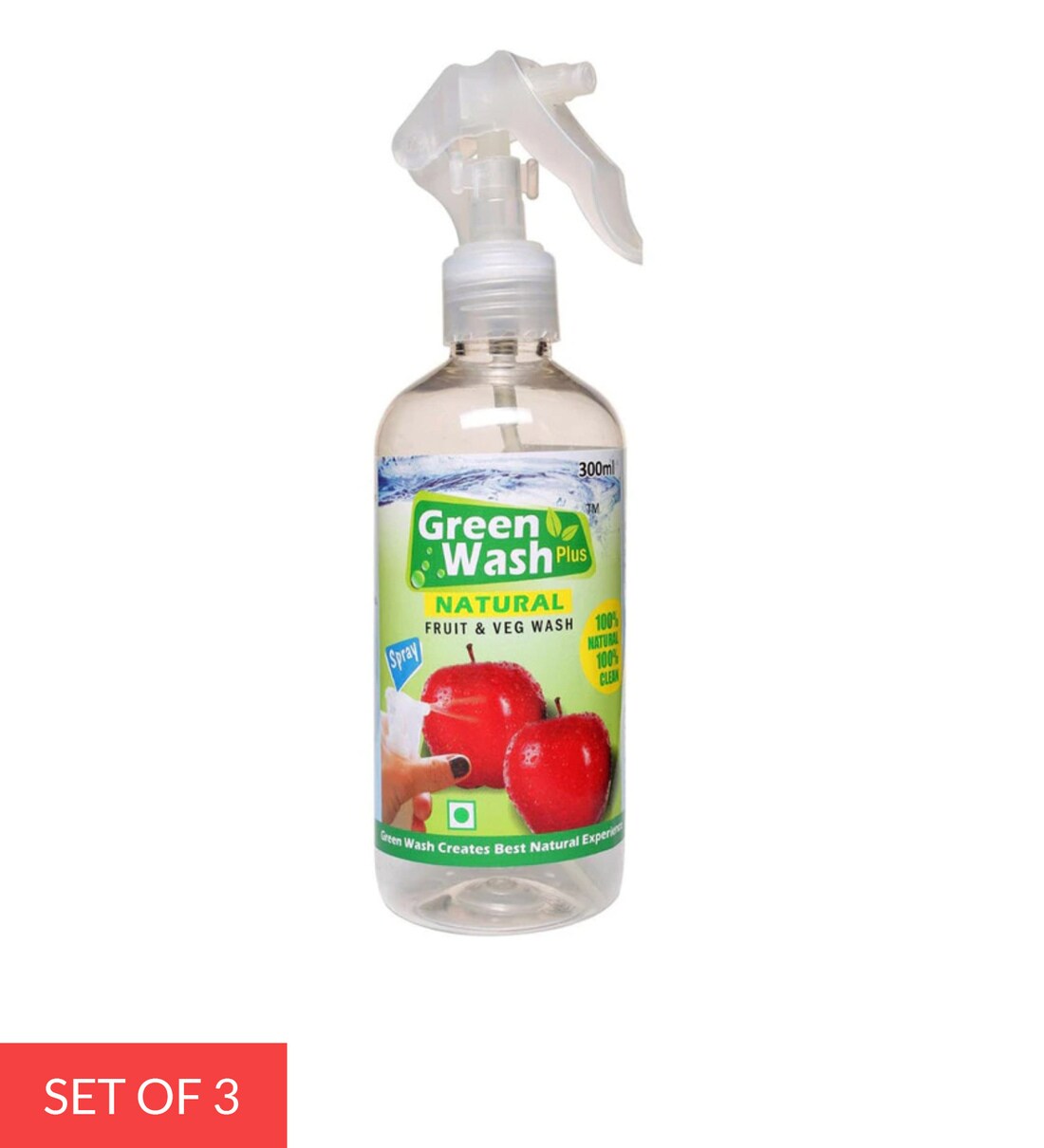 Buy Fruit & Vegetable Cleaning Spray Bottles Set of 3,300 ML Online Discontinued