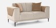 Franklin Fabric 2 Seater Sofa in Beige Colour