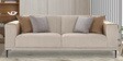 Franklin Fabric 3 Seater Sofa in Beige Colour