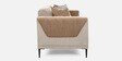 Franklin Fabric 3 Seater Sofa in Beige Colour