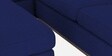 Freedom Fabric 6 Seater RHS Sectional Sofa In Dark Blue Colour