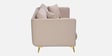 Frejol Velvet 2 Seater Sofa In Cream Colour