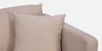 Frejol Velvet 2 Seater Sofa In Cream Colour
