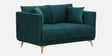 Frejol Velvet 2 Seater Sofa In Teal Blue Colour