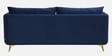 Frejol Velvet 3 Seater Sofa In Navy Blue Colour