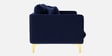 Frejol Velvet 3 Seater Sofa In Navy Blue Colour