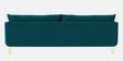 Frejol Velvet 3 Seater Sofa In Teal Blue Colour