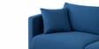 Frejol Velvet LHS Sectional Sofa In Navy Blue Colour