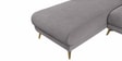 Frejol Velvet RHS Sectional Sofa In Grey Colour