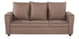Fresno Fabric 3 Seater Sofa in Brown Colour