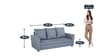 Fresno 3 Seater Sofa In Grey Colour
