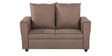 Fresno Fabric 2 Seater Sofa in Brown Colour