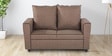 Fresno Fabric 2 Seater Sofa in Brown Colour