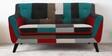 Frida 2 Seater Sofa in Red Multi Colour