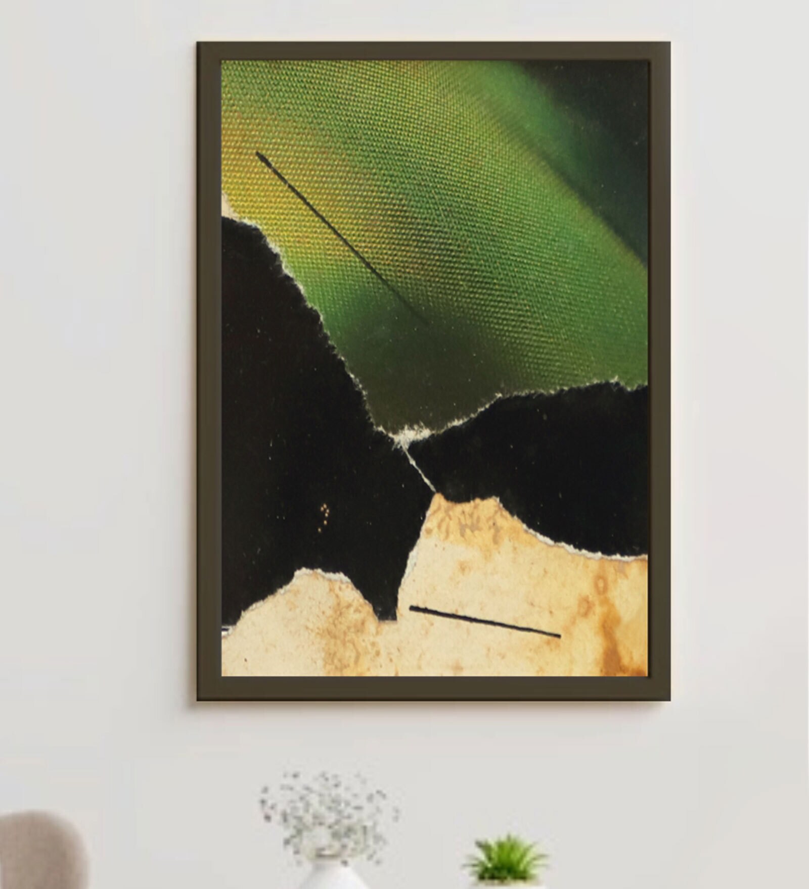 Framed Canvas Art Print (20X30 Inches)