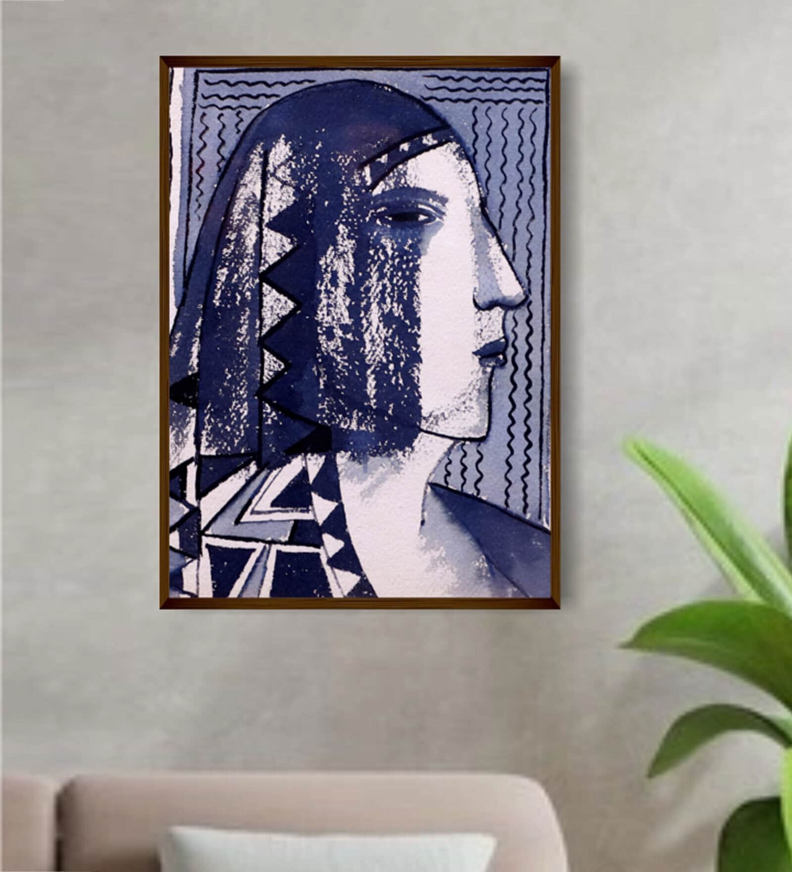 Framed Canvas Art Print (20X30 Inches)